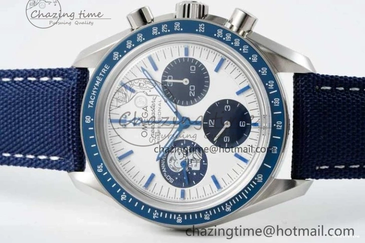 0309 Sophisticated Speedmaster Professional “Silver Snoopy Award” 50th Anniversary V6SF 1:1 Best Edition A7750(Mod) 7846